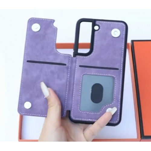 Чехол-книжка PYTWOPY для Samsung Galaxy S23 Plus из экокожи с держателем карт, магнитной застёжкой и подставкой, с функцией RFID-блокировки