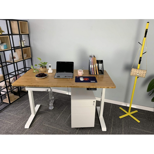 Vwindesk 60-дюймовая столешница из натурального бамбука