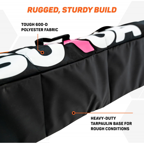 Премиум-сумка для лыж с мягкой подкладкой