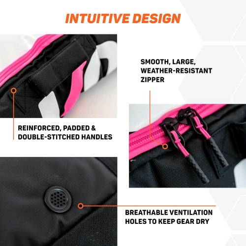 Премиум-сумка для лыж с мягкой подкладкой