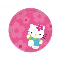 Тарелки одноразовые Hello Kitty 8 шт