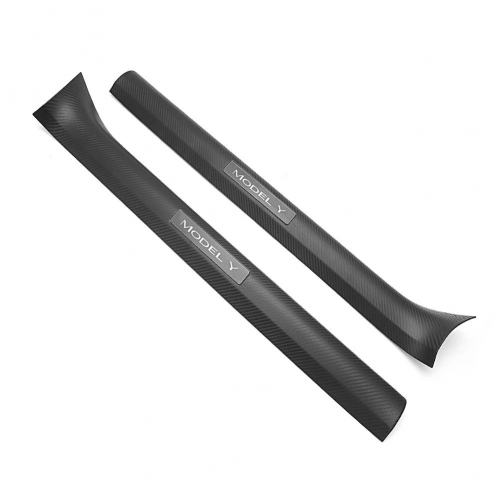 Защитные накладки на пороги дверей Tesla Model Y Model 3 2022