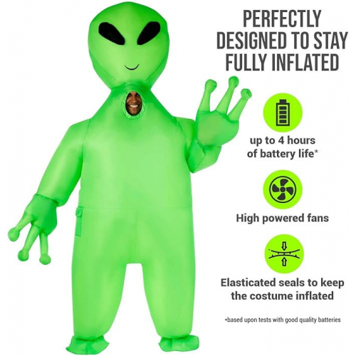 Надувной костюм инопланетянина