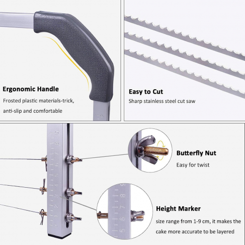 Регулируемый выравниватель торта Bonviee