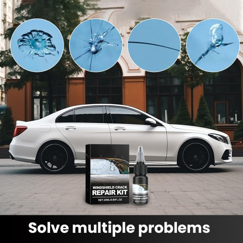 Комплект для ремонта трещин на лобовом стекле Homonth