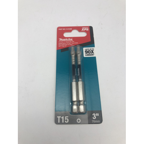Бита Makita E-01208 Impact XPS T15 Torx 3", 2 шт./уп