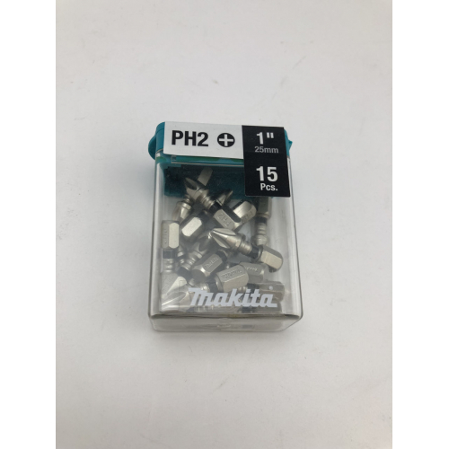 Makita E-00664 Impact XPS #2 Phillips 1" Вставка, 15 шт/уп