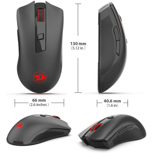 Оптическая беспроводная мышь Redragon M652