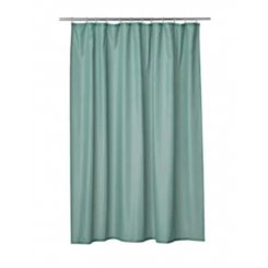 Штора для ванны, бирюзовая, 180*180 см