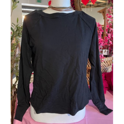 Спортивный лонгслив - спина в сетку