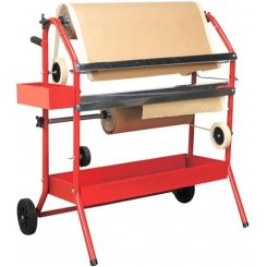 Многофункциональная мобильная машина для маскировочной пленки с несколькими рулонами и дополнительными аксессуарами