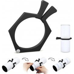 Черный зажим-держатель