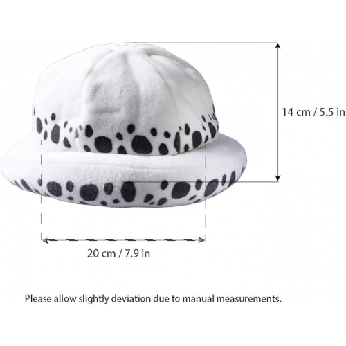 Шапка косплей Трафальгара Ло из аниме One Piece