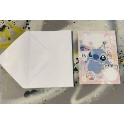 Конверт с открыткой - приглашение 