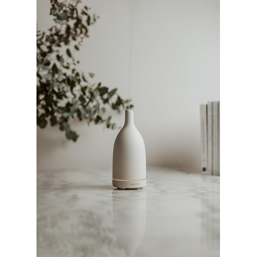 Керамический диффузор для эфирных масел с бонусным маслом — элегантное дополнение для вашего дома, 100мл