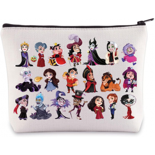 Косметичка из водоотталкивающего хлопка с принтом, 23 × 16,5 см