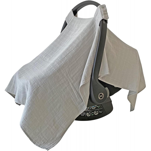 Крышка для автомобильного кресла MOZAH из 100% органического муслина