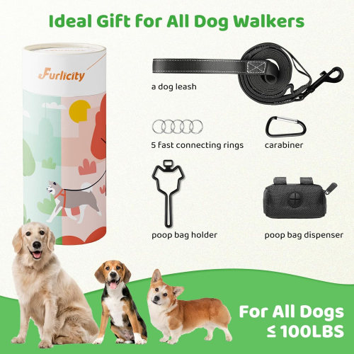 Поводок для собак 3 в 1 (прогулка/ в машину/ дрессировка)