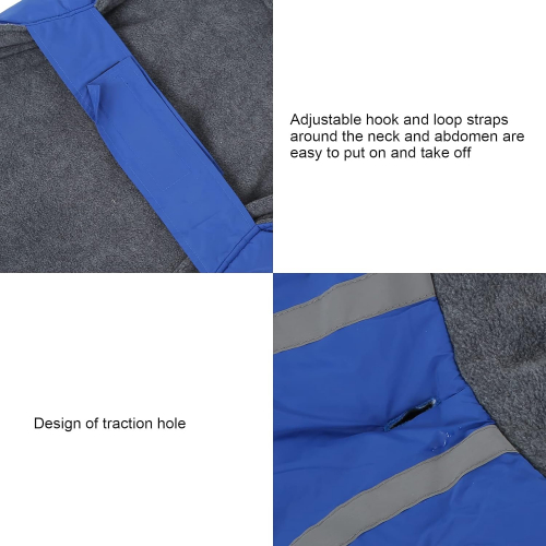 Теплая и прочная зимняя куртка для собак