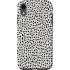 Противоударный чехол с чёрно-белым леопардовым принтом для смартфона — двухслойная защита, стильный дизайн