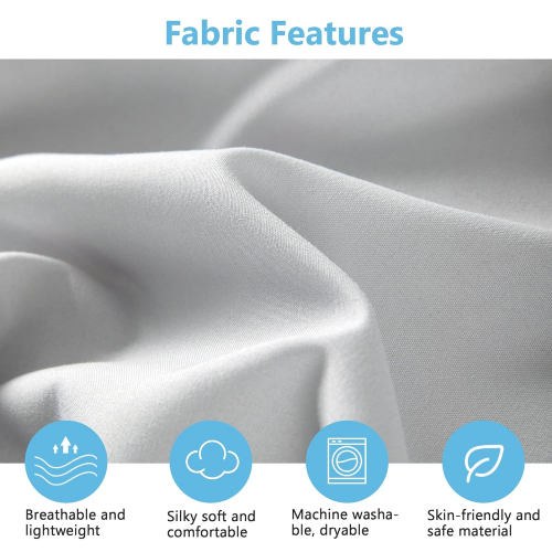 Детская простыня на резинке из полиэстера (Tillyou), 70*130 см размер