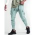 Мятные кэжуал, спортивные демисезонные карго брюки 