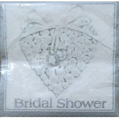 Салфетки праздничные бумажные 3-хслойные, 16 штук