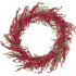 Венок с красной клюквой