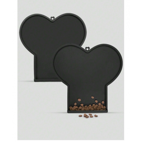 Коврик для кормления собак в форме косточки