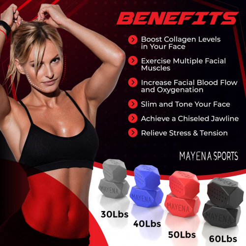 Тренажер для челюсти Mayena для мужчин и женщин