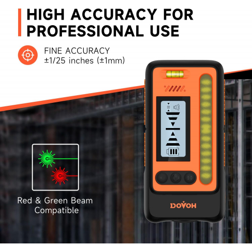 Высокоточный лазерный приемник уровня Dovoh