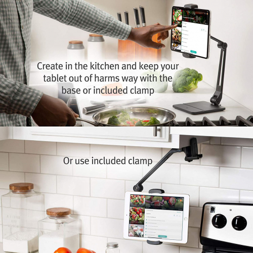 Настольная подставка и зажимное крепление для iPad и планшетов