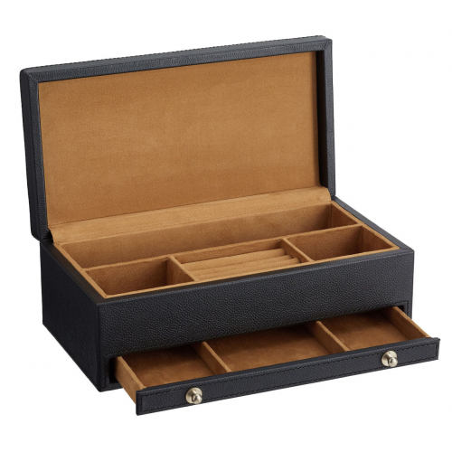 Pottery Barn Кожаный органайзер для хранения аксессуаров Grant