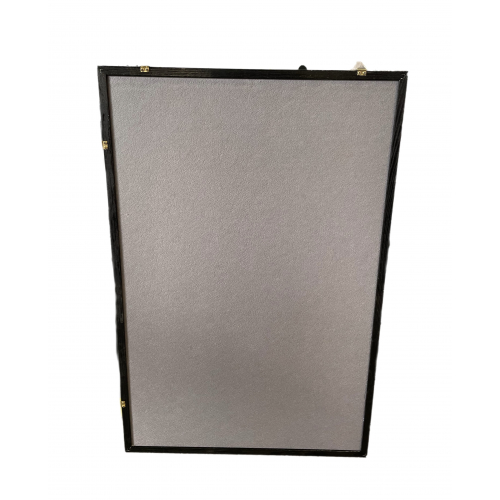 Комбинированная доска объявлений с черной рамкой (двустороннаяя), Кyshop