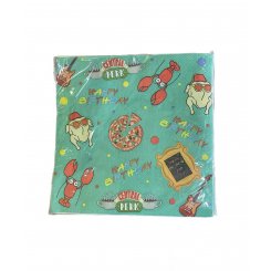 Бумажные салфетки (разноцветные)