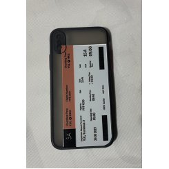 Плотный чехол для iPhone X, XS (Ticket)