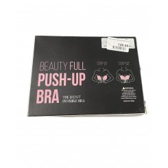 Черный женский бюстгалтер без бретелек 