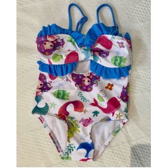 Детский купальник (принт русалка)