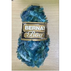 Нитки Bernat boa, 50g / 65m, сине-зеленый 