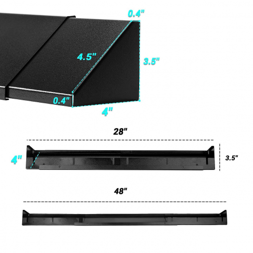 Stanbroil Black Powder Coat Регулируемый аксессуар для вытяжки камина