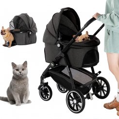 Kenyone Pet Stroller, многофункциональная система для путешествий домашних животных 3 в 1