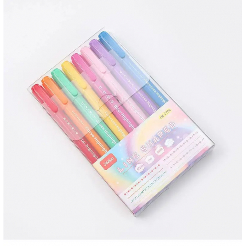 Маркеры-ручки с двойным наконечником