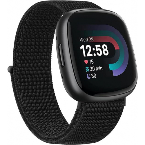 Нейлоновый ремешок на липучке для Fitbit Sense
