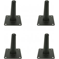 Bitray 4-дюймовые мебельные ножки конической формы