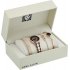Часы и браслет Anne Klein Women's AK/3286BKST