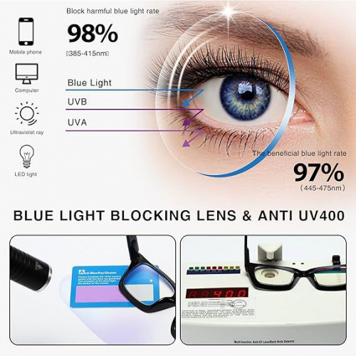 Очки для чтения в стиле Опры с квадратной оправой +2.75