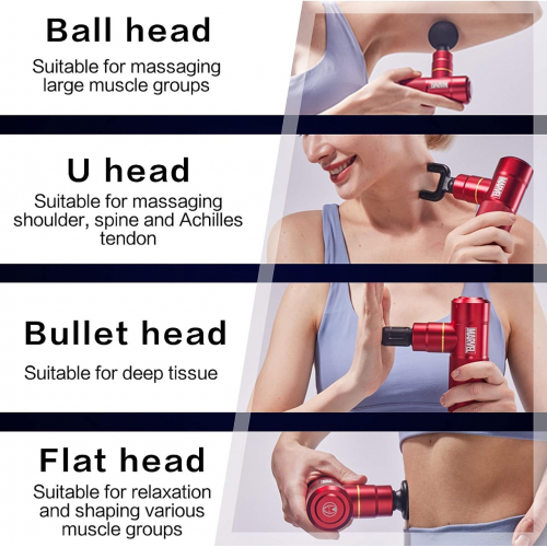 Мини-массажный пистолет Marvel