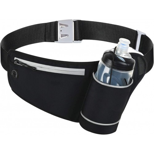 ChangYou Поясная сумка для бега с держателем для бутылки с водой
