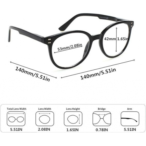 Очки для чтения с пружинным шарниром