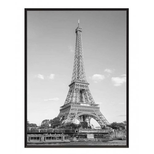 Настенная картина, черная рама